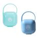Toyandona 2 Series Box SchnullerBox SchnullerClip Etui chest stuff holder Storage container for pacifier pacifier holder pacifier storage box baby packaging pp dustproof