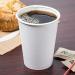 GOURMEX 1000 Disposable Coffee Cups | White Paper Cups Disposable Hot Cups | Ideal for Home Work and to-Go | Fits with Coffee Cups Disposable Lids (10oz) - Buy Online on GoSupps.com