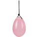 Healifty Yoni Egg Jade Egg for Kegel Exercise Pink Natural Crystal Pelvic Floor Muscle Massage Ball for Women 3X2x2cm
