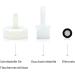 SMGKB Shower Analdusch Set - Enema Syringe for Men & Women | Includes 1 Bottle Closure & Shower Interface | 150cm Hose - Black - Buy Online on GoSupps.com