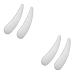 Healeved 4 Pcs Cosmetic Spatula Mini Makeup Spatula Rod Eye Cream Spatula Face Spatula Spoon Stainless Steel 1 g (Pack of 1) As Shownx2pcs