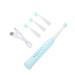 Beavorty 1 set of electrical toothbrush for children replacement head toothbrush children's toothbrushes soft bristle automatic children's toothbrush blue lovers off waterproof cleaning brush 1 piece (1 Pack) blue