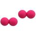 Ultechnovo 2st silicone roll Extra solid massage ball full body roll Muscle sore peanut ball Fitness peanuts peanut massage ball Oerson