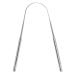 Tongue Scraper Stainless Steel Tongue Cleaner Metal Tongue Care Tool Oral Cavity Scrapers Tongue Scraping Fresh Breath Care Scraper for Dental Hygiene and Reducing Bad Breath ('U' Shape)