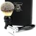 EN Safety Razor & Synthetic Hair Brush Gift Set - Perfect for a Luxurious Shaving Experience | International Shipping Available - Buy Online on GoSupps.com