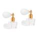 FOMIYES 2 Sets Body Air Bag Powder Makeup Highlighters for Face Hair Glitter Nail Highlighter Powder Flour 1 count (Pack of 1) As Shownx2pcs