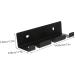 Alipis 2 Sets Cable Holder Hooks - Creative Wall Hooks for Shavers Brushes & More | 14.5x4.5cm - Black - Buy Online on GoSupps.com
