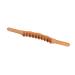 Depth massage device against sore muscles 20 pearls natural wood ergonomic design portable gua Sha stick for neck shoulders arms legs hips (beech 20 beech 20 pearls