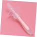 Frcolor 4-Piece Toddler Toothbrush Set - Silicone Baby Training Brushes with Suction Cup & Lid - Infant Toothbrushes in Pink for Newborns - Buy Online on GoSupps.com