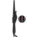 MHU PRO Tapered Curling Wand - 1.5 Inch Curling Iron with Short Clamp 9 Temp Settings (280 -400 ) Automatic Shut-Off | Perfect Curls for All Hair Types - Buy Online on GoSupps.com
