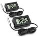 Zhiting thermometer inside thermometer for interior mini LCD digital thermometer hygrometer aquarium thermometer reptile thermometer for vehicle reptiles terrarium aquarium fridge