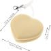 LOGOFUN Heart Shaped Lens Cleaner - Portable Screen Wipe & Adorable Bag Pendant - Khaki | Perfect for Devices & Accessories - Buy Online on GoSupps.com