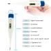 Digital Body Thermometer for Adults and Children - Highly Accurate Oral, Armpit, or Rectal Baby Thermometer for Fever - Red and Blue Options - Buy Online on GoSupps.com