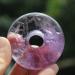 5216mm Amethyst Quartz Natural Crystal Circle Carved74g ningxiao