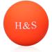 Shop H&S Fascia Ball Set - Hard & Small Massage Therapy - Effective Lacrosse Balls for Muscle Knots & Tension Relief in Hands & Feet - Buy Online on GoSupps.com