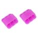 GLEAVI 2pcs cleaning brush hair massage brush shampoo brush massager scrubber purple