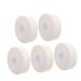 5 Rolls Foam Eye Pads Adhesive Eyelash Tape Eyelash Extension Tapes Eyelash Patches Graft Eyelash Tapes Breathable Eyelash Tapes Grafting Eyelash Tapes Beauty Salon Supplies 8.5x8.5x2.5cm White