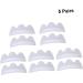 FRCOLOR 5 Pair Eyelash Curler Cushion Silicone Eyelash Curler Extension Glue Pad Makeup Glue Pad Eyelash Curler Rubber Eyelash Curler Pads Replacement Pads Mold Kit Tool White Major 8*3cm - Buy Online on GoSupps.com