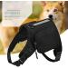 NC Dog Saddle Bags Durable Dogs Harness Back Pack with Reflective Tape for Travel Camping Hiking Medium & Large Dog (M Black) M Black - Buy Online on GoSupps.com