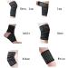 Adjustable Black Large Calf Compression Sleeve for Pain Relief & Shin Splint Support - Buy Online on GoSupps.com