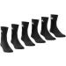 Buy adidas Unisex Cushioned Sportswear Crew Socks - 6 Pairs (19-21) | Black-White | International Shipping - Buy Online on GoSupps.com