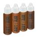 Art of Air Dark Complexion Airbrush Makeup System - 4pc Set with Foundation, Blush, Bronzer, Shimmer & Primer - Buy Online on GoSupps.com