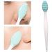 Silicone Cleaning Brush for Face | Exfoliating Blackhead Removal Tool with Replacement Head | Beauty Skin Care - Buy Online on GoSupps.com