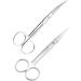 FOMIYES 6 Pcs Stainless Steel Scissors Set Curved & Straight Tip for Precision Cutting | International Shipping Available - Buy Online on GoSupps.com