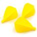 CUESOUL TERO AK4 Kite Dart Flights - Set of 3 pcs Yellow - Buy Online on GoSupps.com