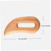 Wooden Gua Sha Massage Tool for Lymphatic Drainage & Muscle Pain Relief - Handheld Full Body Massage Paddle - Buy Online on GoSupps.com