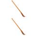 Minkissy 2 pieces of wood shoe open shoe open manual massage tools flexible funnel body wooden tools wooden back massagers self -tinkering wooden back scratch 2 pieces