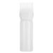 Hair Dye Brush Bottle Shampoo Bottle Oil Coloring Dispensing Applicator Brush Tip Tools with 120ml Capacity for Hair Dyeing(White)