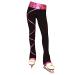 Ice Fire Figure Skating Criss Cross Pants - Party Pink Adult XSmall (12-14)