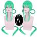 Hoseki No Kuni Jade Euclase Cosplay Wig Synthetic Long Green Woman Adult Wigs Halloween Costume Anime Game Hair 100Cm
