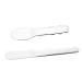 TOPBATHY 2 pi ces Spatules Acier Inoxydable Cuill res Petites pour Maquillage et Soin Peau Outils R utilisables pour Cr mes et Masques Compactes et Portables Adapt es Au Maquillage