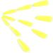 Brishow Coffin False Nails - Long Yellow Stick on Nails for Women and Girls - Buy Online on GoSupps.com