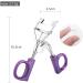 Effortless Lash Curler: Instant Eye-Opening Effect Easy-to-Use Eyelash Curling Tool-Design for Home & Travel Purple - Buy Online on GoSupps.com
