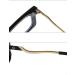 Oversized Anti-UV Reading Glasses | Comfortable Computer Eyewear | Anti-Blue Light Square Flat Light Mirror +250 Green - Buy Online on GoSupps.com
