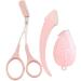 Professional Eyebrow Trimmer & Razor for Women - Bridal Scissors & Comb with Accessories | Perfect Eyebrow Grooming Tool - Buy Online on GoSupps.com
