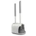 Toilet Plunger and Brush Set, 2 in 1 Toilet Bowl Brush Plunger with Holder Combo Caddy Stand for Bathroom Cleaning 1 Pcs