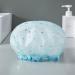 Waterproof Reusable Shower Cap for Women & Girls - LFRNZS Bath Cap for Long, Short, Curly Hair - Buy Online on GoSupps.com