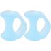 HEIMEABI Toe Straightener & Spreader | Bunion Corrector Gel Separator | Pinky Toe Corrector & Cellulite Remover - Light Blue One Size - Buy Online on GoSupps.com
