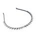 Froiny 1 Piece Fashion Cool Metal Headband Spike Rivets Named Band Party Punk Hair Clips Gothic Style