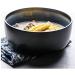Snack Dip Bowls Dishware Household Kiln Glaze Blue Bowl 8 Inch Ceramic Soup Bowl Ramen Bowl Creative Compatible with Kitchen Restaurant Gifts - Buy Online on GoSupps.com