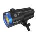 Seafrogs 328FT/100M RGB Diving Video Light Underwater Flash Strobe Light Full Color Photography Lighting Fill Light for Sony Olympus Nikon Canon Fujifilm Dive Camera Housing Case (SF-L02)