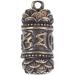 1 Pcs Buddhist Pendant Gift Men Medicine Pill Box Brass Necklace Pendant Carving Scriptures Pendant Travel Pill Case Medication Aids