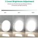 UV-Free 10000 Lux Light Therapy Lamp | Touch Control, 3 Brightness Levels, 4 Timer Functions | Large Light Surface, 90 Rotatable Stand | Compact Home/Office Use - Buy Online on GoSupps.com