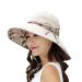 Outdoor UPF 50+ UV Sun Protection Waterproof Breathable Wide Brim Bucket Sun Hat for Men/Women Sun Hat1-khaki