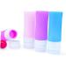 Beaupretty Travel Shampoo Containers travel s Sample Jars Silicone pot jars cosmetic jars silicone containers Tubes containers liquid s for travel purple Disposable wash Empty Silicone Bottle - Buy Online on GoSupps.com