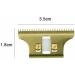 TB-PRO Detailer Trimmer Blade | Professional Adjustable | T-Wide | Sharp Replacement Blade | for Wahl 2215 (Gold) Gold silver - Buy Online on GoSupps.com
